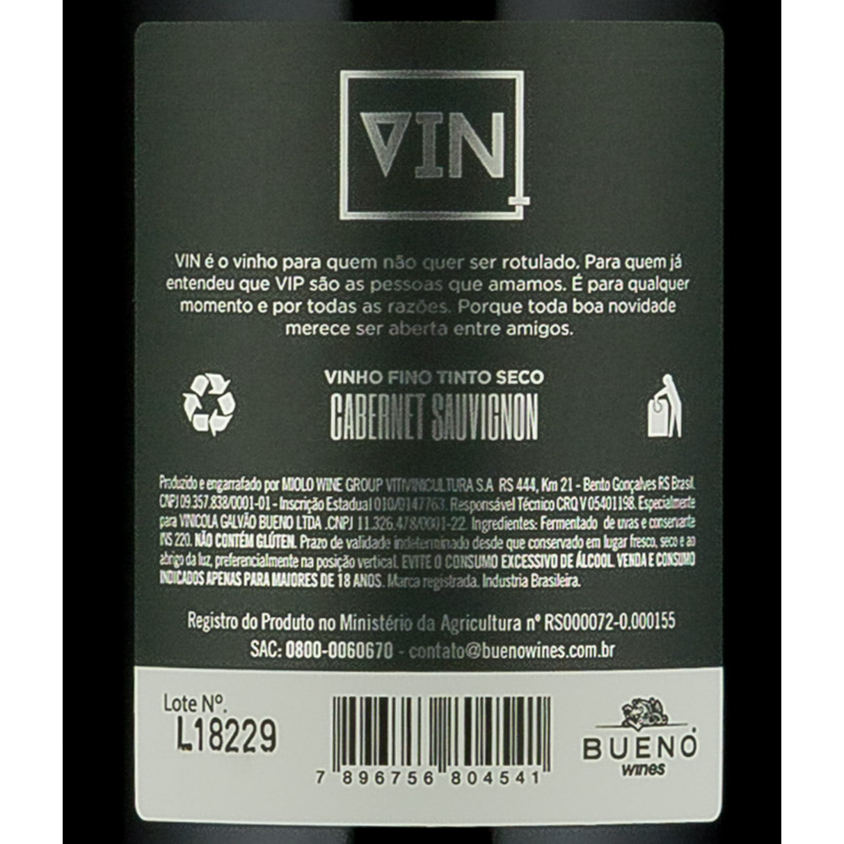 Bueno VIN Cabernet Sauvignon