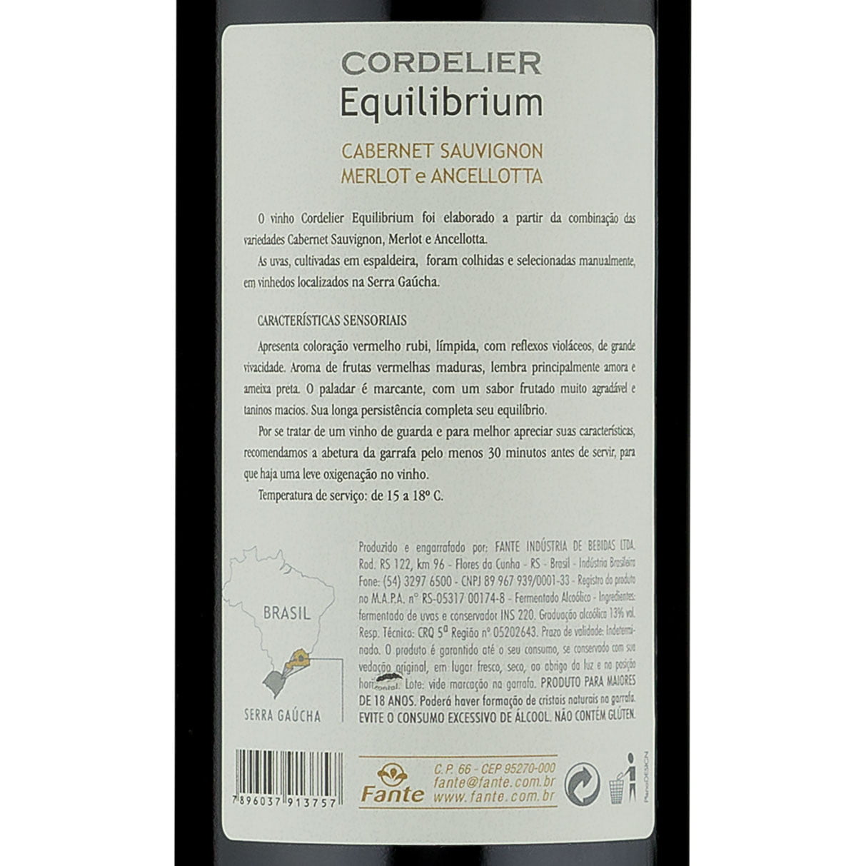 Cordelier Equilibrium - Vinhos Tintos